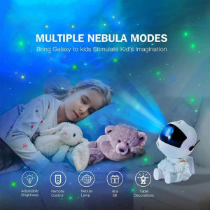 Проектор-ночник XO CF4 Astronaut Star mini – Белый