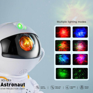 Проектор-ночник XO CF4 Astronaut Star mini – Белый