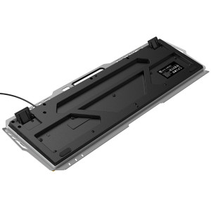 Клавиатура проводная Hoco GM702 Vistoso RGB (English Version) – Серый