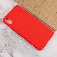 Силиконовый чехол Candy для Apple iPhone X / XS (5.8") – Красный
