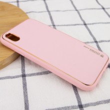 Кожаный чехол Xshield для Apple iPhone X / XS (5.8") – Розовый
