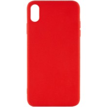 Силиконовый чехол Candy для Apple iPhone X / XS (5.8") – Красный