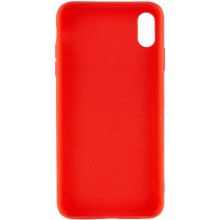 Силіконовий чохол Candy для Apple iPhone X / XS (5.8") – Червоний