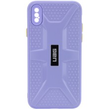 Чохол TPU+PC UAG для Apple iPhone X / XS (5.8") (Бузковий)