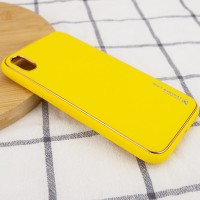 Шкіряний чохол Xshield для Apple iPhone X / XS (5.8") – Жовтий