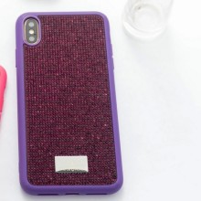 Чохол із ТПУ Bling World Grainy Diamonds для Apple iPhone X / XS (5.8") – Фіолетовий