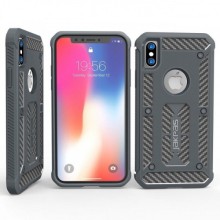 Чохол Jakpas з TPU, стійкий до ударів, для iPhone X від Apple (5.8") – Сірий