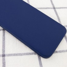 Silicone Case Square Full Camera Protective (AA) NOLOGO для Apple iPhone X / XS (5.8") – Синій