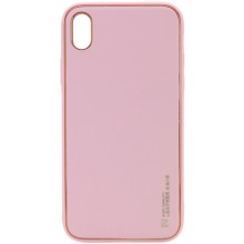 Кожаный чехол Xshield для Apple iPhone X / XS (5.8") – Розовый