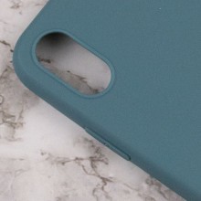 Силіконовий чохол Candy для Apple iPhone X / XS (5.8") – Синій