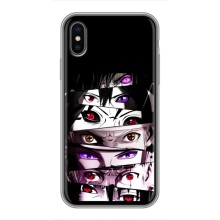 Чохли Персонажі Аніме Наруто для iPhone X (AlphaPrint) (Очі Anime)