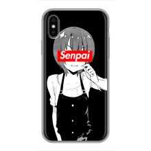 Чохли Персонажі Аніме Наруто для iPhone X (AlphaPrint) (Senpai)