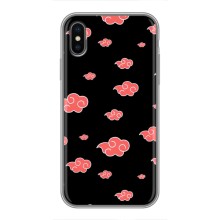 Чохли Персонажі Аніме Наруто для iPhone X (AlphaPrint) (Хмарки Аніме)