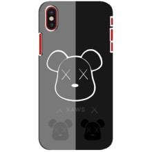 Чохли для iPhone X - Bearbrick Louis Vuitton (PREMIUMPrint) – БеарБрік очі