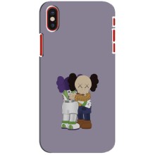 Чохли для iPhone X - Bearbrick Louis Vuitton (PREMIUMPrint) (Дружба Беарбрік)