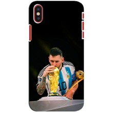 Чохли для iPhone X (Leo чемпіон) (AlphaPrint) (Кубок Мессі)