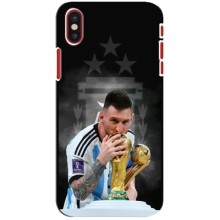 Чохли для iPhone X (Leo чемпіон) (AlphaPrint) (Мессі Чемпіон)