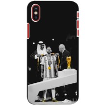 Чохли для iPhone X (Leo чемпіон) (AlphaPrint) (Мессі коронований)