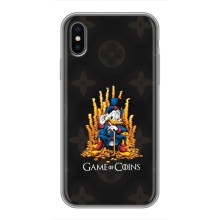 Чехли для iPhone X - Скрудж МакДак Louis Vuitton (PREMIUMPrint) (Король грошей)