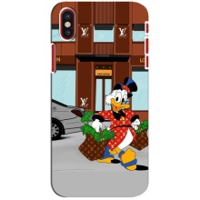 Чехли для iPhone X - Скрудж МакДак Louis Vuitton (PREMIUMPrint) (Скрудж ЛВ)