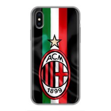 Чохли для iPhone X (VPrint) - Футбольні клуби (ФК Мілан)