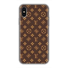 Чохли Луі Вітон для iPhone X (AlphaPrint - LOUIS VUITTON) (фон LOUIS VUITTON)