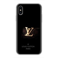 Чохли Луі Вітон для iPhone X (AlphaPrint - LOUIS VUITTON) (ремінець LV)