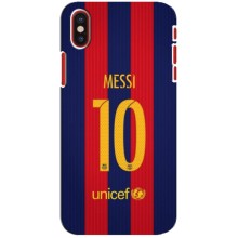 Чохли Мессі для iPhone X (AlphaPrint) (Messi Barca 10)