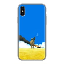 Чохли на військову тематику для iPhone X – Влучання