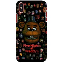 Чехлы Пять ночей с Фредди для Айфон 10 – Freddy