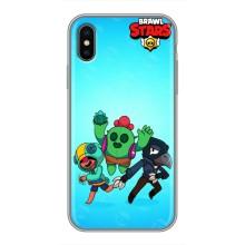 Чехлы Brawl Stars для iPhone X (AlphaPrint)