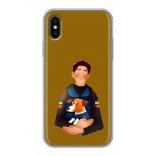 Чохли з картинкою собаки Патрон для iPhone X (AlphaPrint) (ЗСУ Патрон)