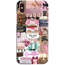 Чохол (Dior, Prada, YSL, Chanel) для iPhone X – Брендb