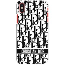 Чехол (Dior, Prada, YSL, Chanel) для iPhone X (Christian Dior)