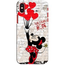 Чохол Disney Mouse iPhone X (PREMIUMPrint) (Heart Minni)