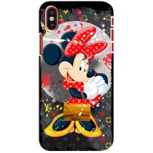 Чохол Disney Mouse iPhone X (PREMIUMPrint) (Minni з бантіком)