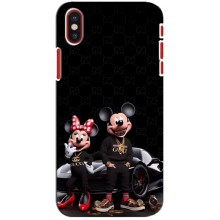 Чохол Disney Mouse iPhone X (PREMIUMPrint) (Родина Маусів)