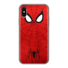 Чохол з людиною павуком для iPhone X - (AlphaPrint) (Павук (Марвел))