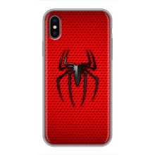 Чохол з людиною павуком для iPhone X - (AlphaPrint) (Павук Марвел)