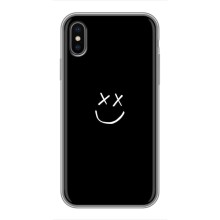 Чохол для Епл X - (AlphaPrint) з принтом (ТОП продажів) (Смайл)