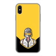 Чеjхол PUBG для Епл X (AlphaPrint) (Пабг в шоломі)