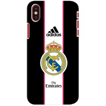 Чохол для iPhone X з принтом (Лого Real Madrid)