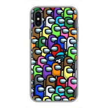 Чохли Амонг Ас для iPhone X (AlphaPrint) (Убитий)