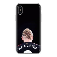 Чохол з картинкою Ерлінг Холанд на iPhone X (Холанд)