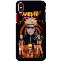 Чехлы с принтом Наруто на iPhone X (Naruto герой)