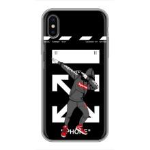 Чехол для iPhone X с картинкой Supreme (AlphaPrint)