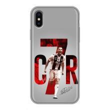 Чохол Кріштіану Роналду для iPhone X (AlphaPrint) (C7R)