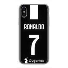 Чохол Кріштіану Роналду для iPhone X (AlphaPrint) (RONALDO 7)
