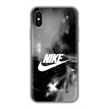 Чохол для iPhone X - з принтом Найк (AlphaPrint) (Лого Найк)