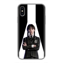 Чохли Венсдей на iPhone X Уенсдей (AlphaPrint) (W-Wednesday)